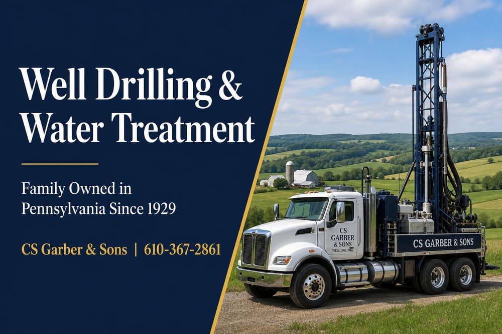 C. S. Garber & Sons Inc  -  well drilling contractor
